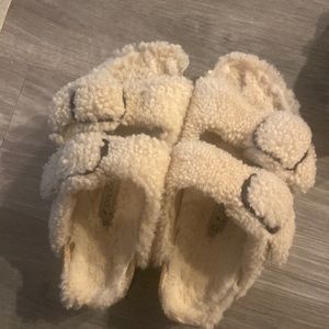 Birkenstock x Papillio Sherling Sandals